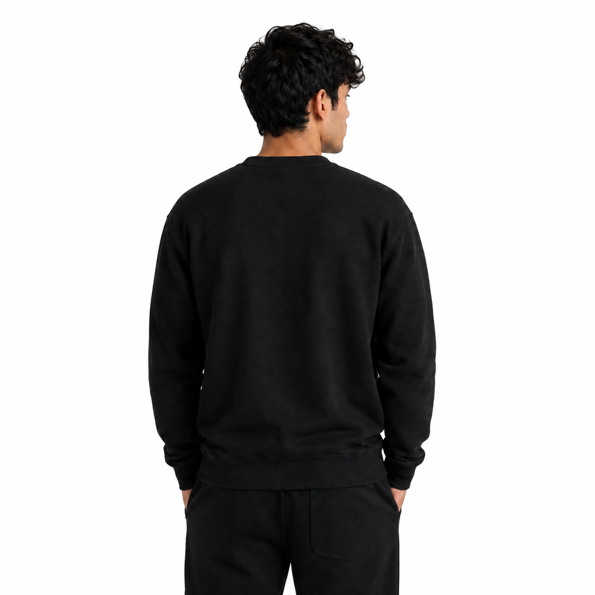 Crewneck Cotton Sweatshirt