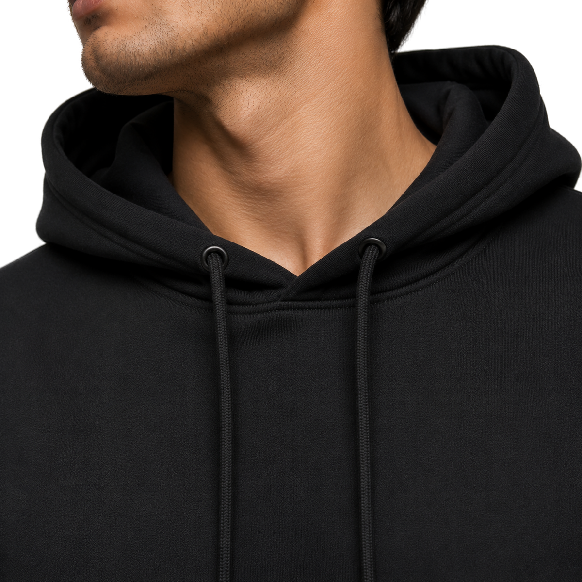 Cotton Pullover Hoodie Zipless