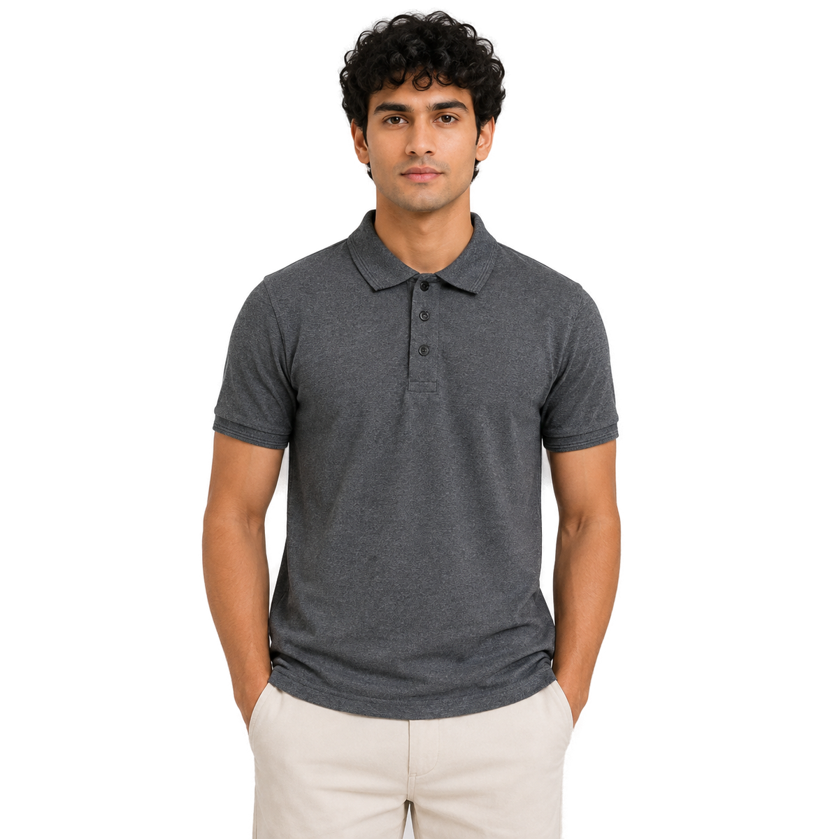 Classic Fit Cotton Polo T-Shirt