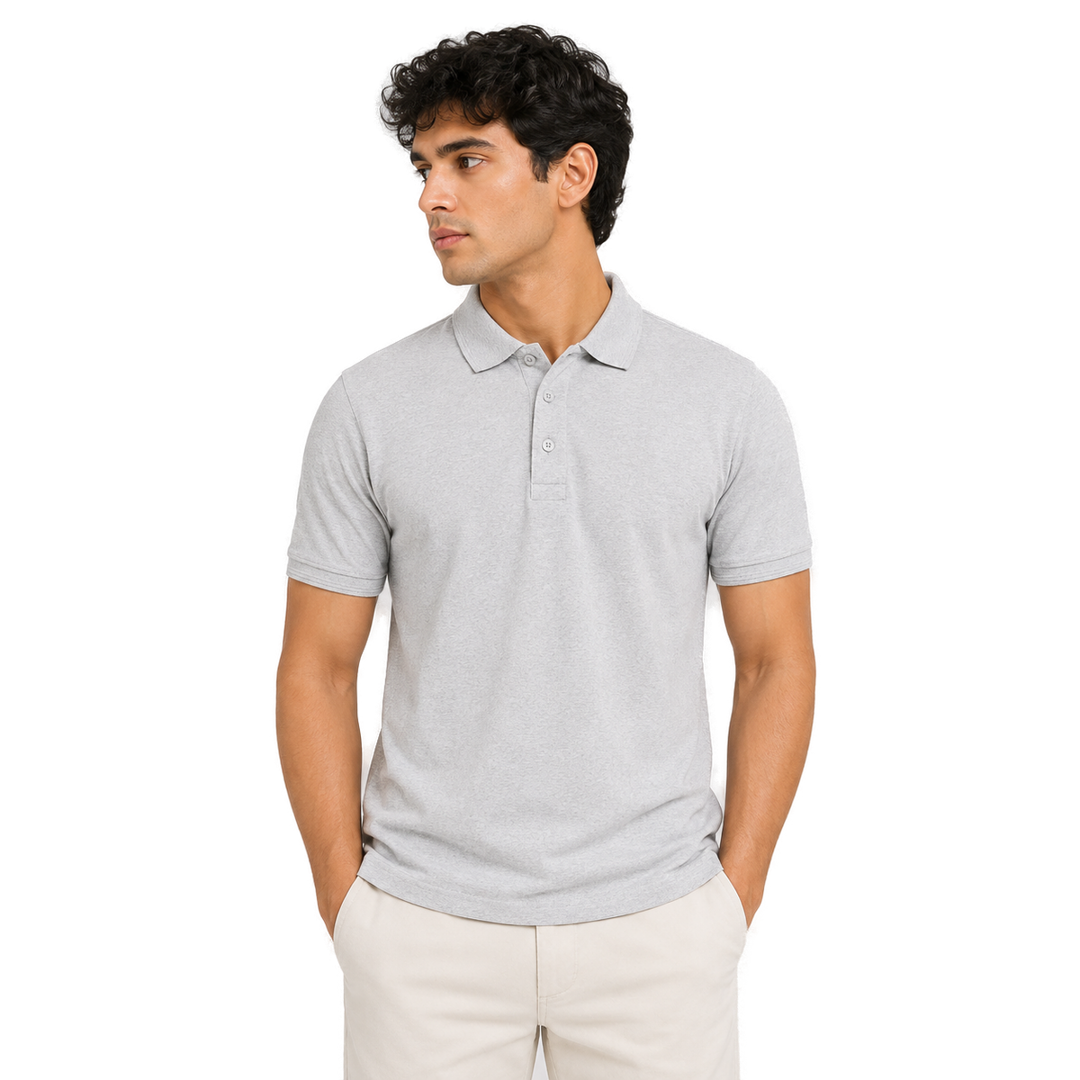 Classic Fit Cotton Polo T-Shirt
