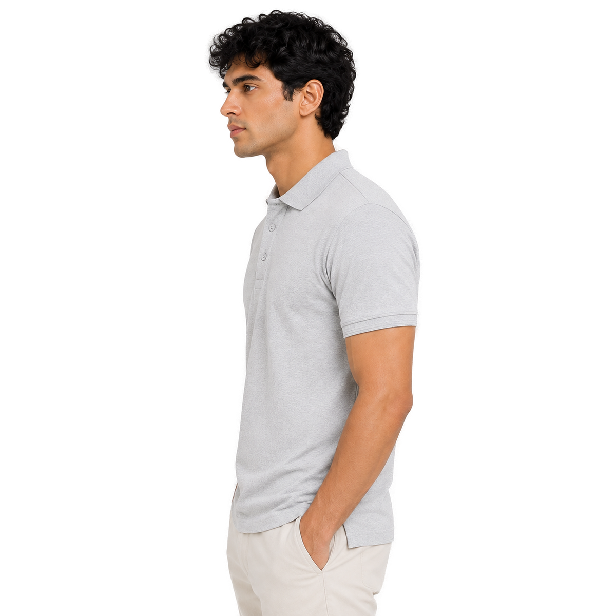 Classic Fit Cotton Polo T-Shirt
