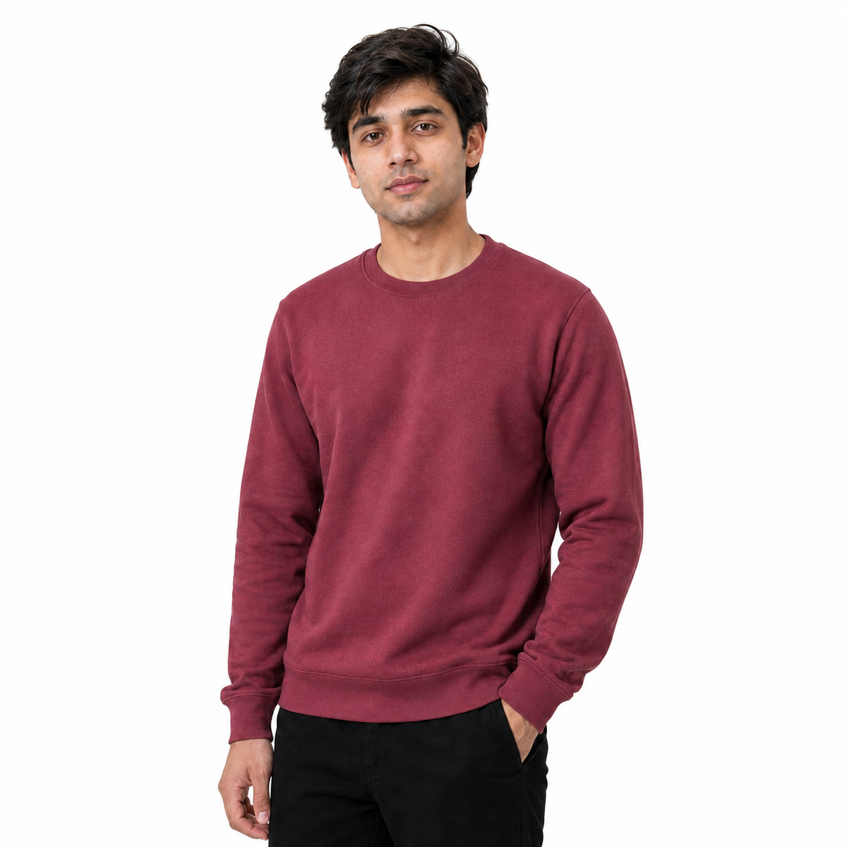 Crewneck Cotton Sweatshirt