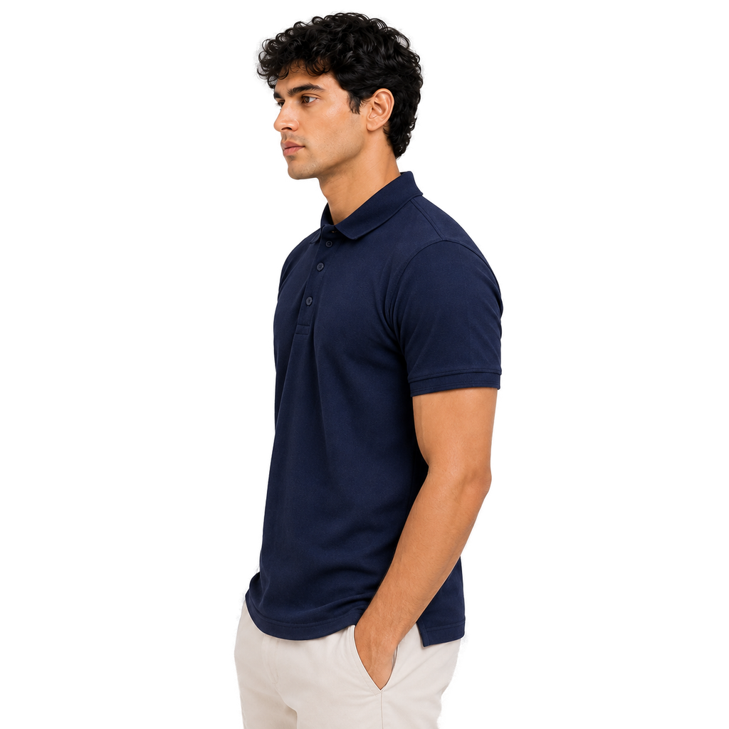 Classic Fit Cotton Polo T-Shirt